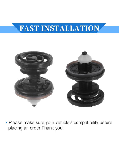 15 Sujetadores de Panel de Puerta VekAuto para Audi A5 2008-2023