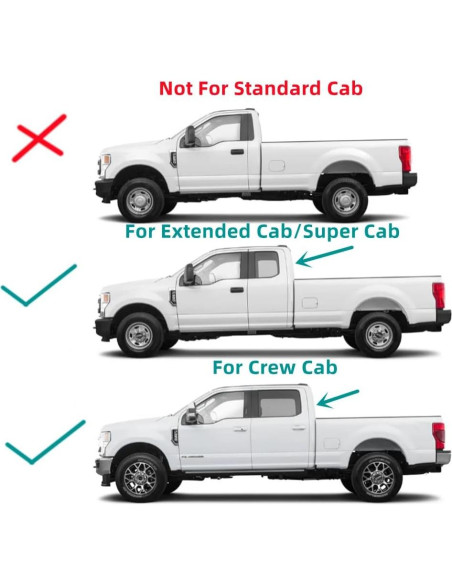 Ventana Trasera Deslizante K&L Calentada para Ford F150 2015-2020