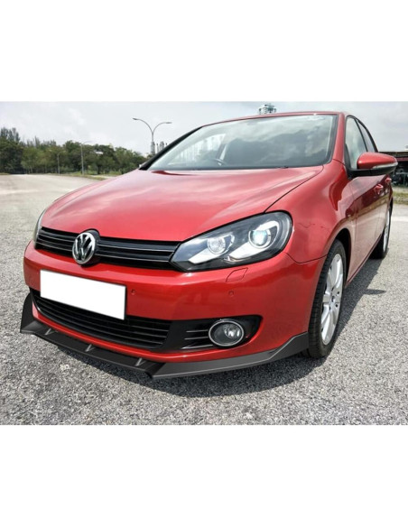 Labio Parachoques Frontal W-POWER para Volkswagen Golf 6 2010-2013