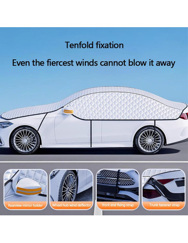 Cubierta de Parabrisas para Nieve Renault Fluence 2009-2012