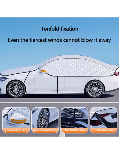 Cubierta de Parabrisas para Nieve Renault Fluence 2009-2012