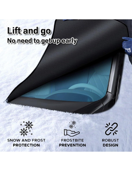 Cubierta de Parabrisas para Nieve y Hielo Peugeot 208 I 2013-2019