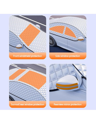 Cubierta de Parabrisas para Nieve Renault Fluence 2009-2012