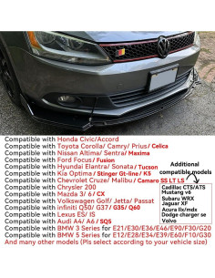 Splitter Frontal Universal YAOHUA con Varillas Soporte 183.48 cm 2