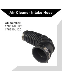 Manguera de entrada de aire Lmkai 17881-0L120 para Toyota Hilux 2015-2019 2