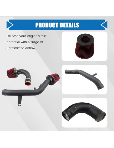 Toma de Aire Fría LIUWEIRACING para BMW M3 M4 F80 F82 F83 F87 2015-2019