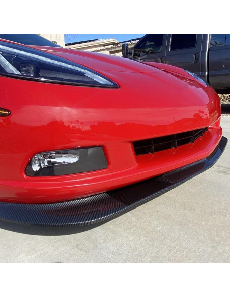 HECASA Labio de Parachoques Frontal para Chevy Corvette C6 2005-2013
