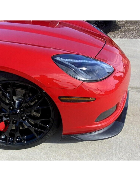 HECASA Labio de Parachoques Frontal para Chevy Corvette C6 2005-2013
