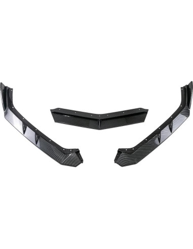 Divisor de Labio Frontal AUTRAGO para Chevrolet Corvette C8 2020-2024