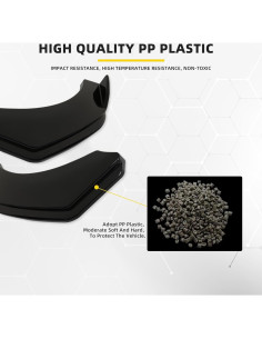 Labio de Parachoques Delantero Universal DREAMOTOR con Varillas 2