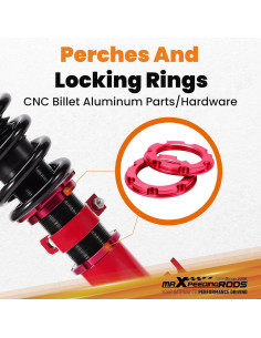 Amortiguadores Ajustables maXpeedingrods para Toyota Corolla E130 2003-2008 2