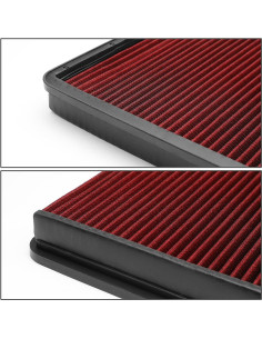 Filtro de Aire Lavable DNA Motoring AFPN-140-RD para Ford 2