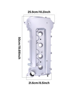 Cubierta de Válvula Motor TukboTech para Toyota 1.8L 2000-2008 2
