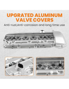 Cubierta de Válvula de Motor Aluminio maXpeedingrods para BMW M54 E46 2