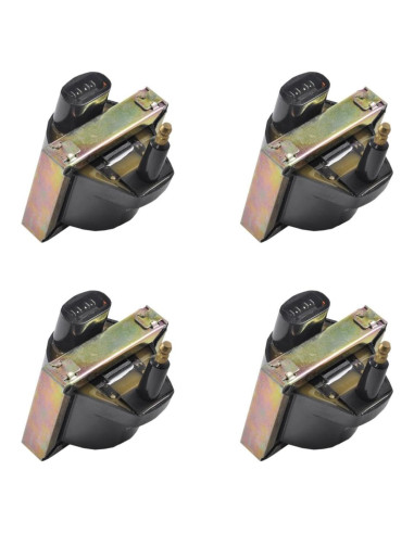 Bobina de Encendido Herko B066 Paquete de 4 para Peugeot 405 1.9L