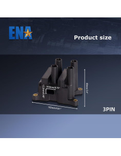 Bobina de Encendido ENA para Ford Fiesta 1.6L 2011-2014 2