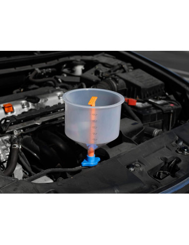 Kit de embudo para refrigerante EPAuto AQ-001-1 a prueba de derrames