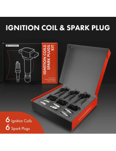Conjunto A-Premium 6 Bobinas de Encendido y Bujías Iridio 2