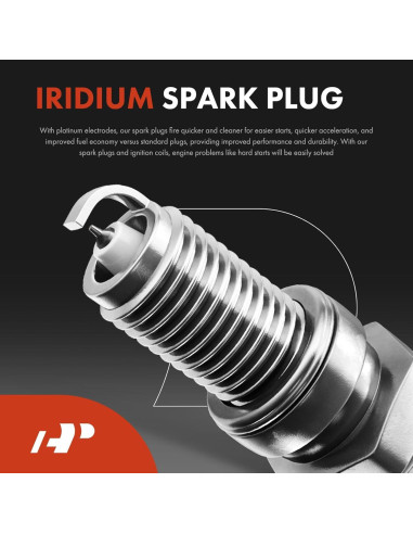 Conjunto A-Premium 6 Bobinas de Encendido y Bujías Iridio