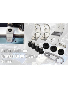 Kit de Soporte de Radiador Atornillable COOL STAR para Honda Civic EG EK 1992-2000 2