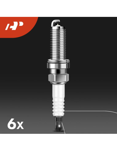 Conjunto A-Premium 6 Bobinas de Encendido y Bujías Iridio