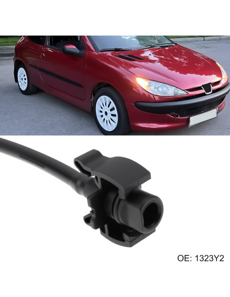 Tubería de agua del radiador Briny River 1323Y2 para Peugeot 206