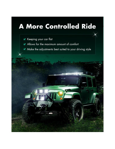 Kits de Amortiguadores Coilover SCITOO para Volkswagen Cabrio, Golf y Jetta