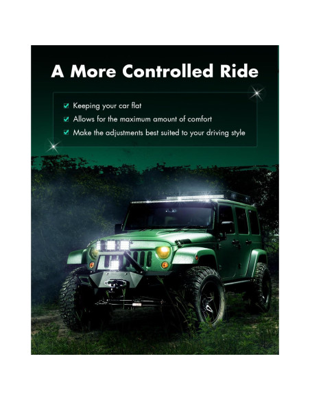 Kits de Amortiguadores Coilover SCITOO para Volkswagen Cabrio, Golf y Jetta