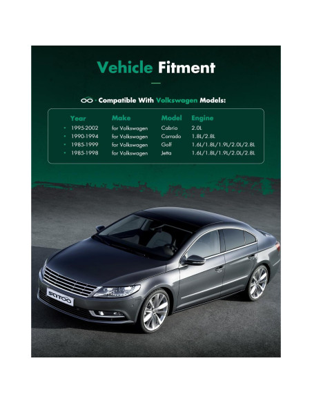 Kits de Amortiguadores Coilover SCITOO para Volkswagen Cabrio, Golf y Jetta