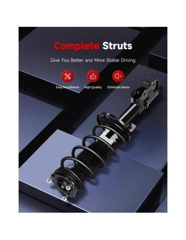 Amortiguadores Struts Completos CCIYU para Ford Fiesta 2010-2013