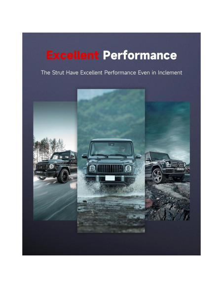 Amortiguadores Struts Completos CCIYU para Ford Fiesta 2010-2013