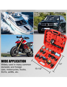 Kit de Prueba de Presión del Radiador 18PCS ADAFIRST 2