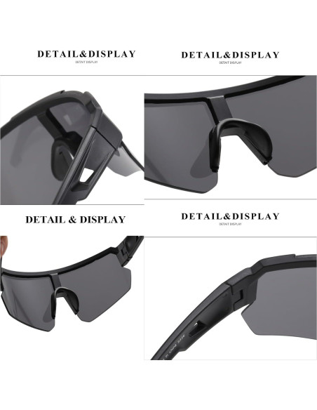 Gafas de Ciclismo ZJMZZM Tyj Polarizadas UV400 Unisex