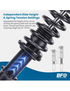 Coilovers BFO Ajustables para Ford Mustang 1994-2004 2