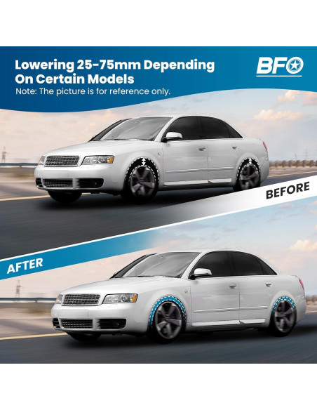 Coilovers BFO Ajustables para Ford Mustang 1994-2004