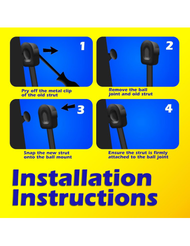 Soporte de Elevación Tuff para Capó Audi Q3 2011-2018