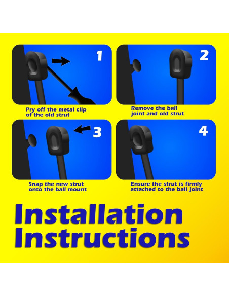 Soporte de Elevación Tuff para Capó Audi Q3 2011-2018