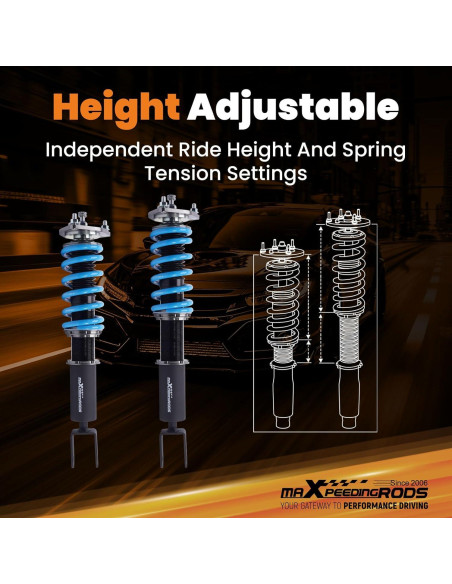 Coilovers Ajustables maXpeedingrods para Mercedes-Benz C W205 2015-2021