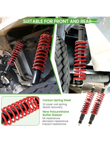 Amortiguadores de Carro de Golf 10L0L Delanteros y Traseros