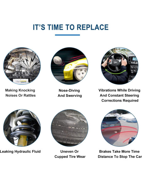 ECCPP Enlaces de Barra Estabilizadora Delantera Honda Prelude 1997-2001