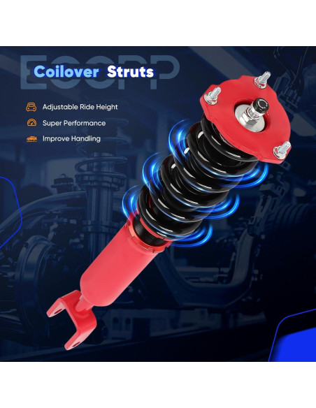 Amortiguadores Coilover Ajustables ECCPP para Jaguar XF 2009-2015