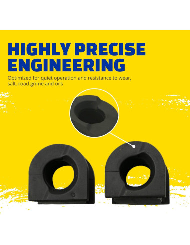 Kit de Bujes de Estabilizador MOOG K201384 para Audi A4 Quattro