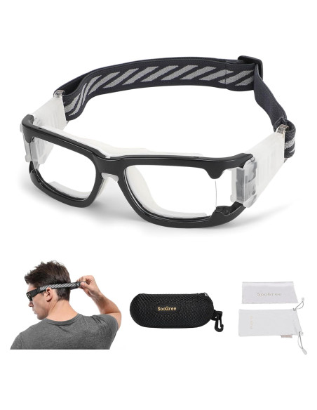 Gafas Deportivas Antivaho para Baloncesto y Fútbol - Negro Gafas Deportivas Antivaho para Baloncesto y Fútbol - Negro