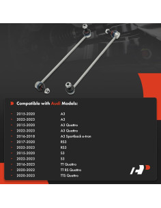 Enlaces de Barra Estabilizadora Delantera A-Premium para Audi A3 2