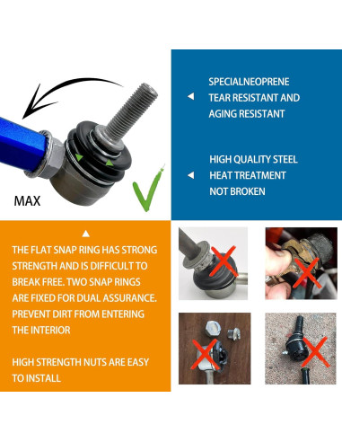 Barra Estabilizadora Delantera Ajustable XCPMC X253010 25-30 cm