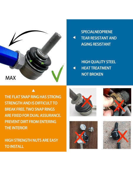 Barra Estabilizadora Delantera Ajustable XCPMC X253010 25-30 cm