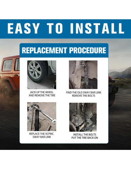 Barra Estabilizadora Delantera Ajustable XCPMC X253010 25-30 cm