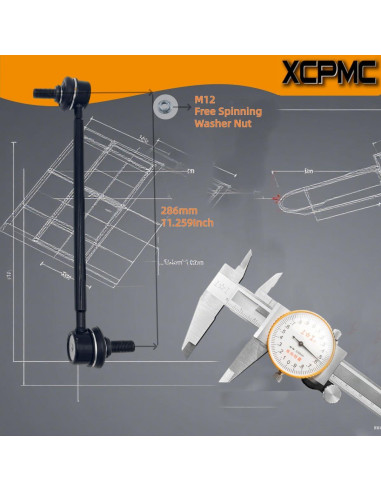 Kit de Enlace de Barra Estabilizadora XCPMC K750188 K750189