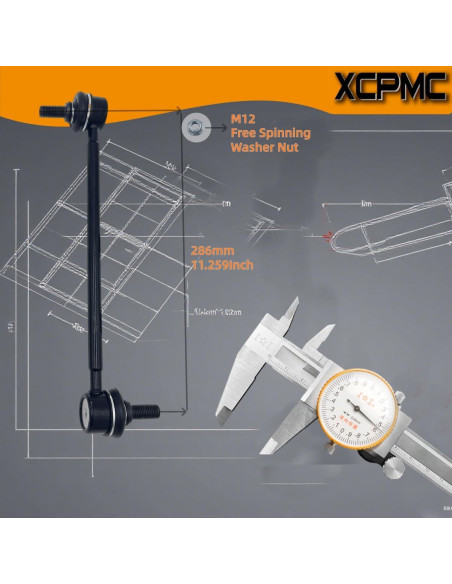 Kit de Enlace de Barra Estabilizadora XCPMC K750188 K750189