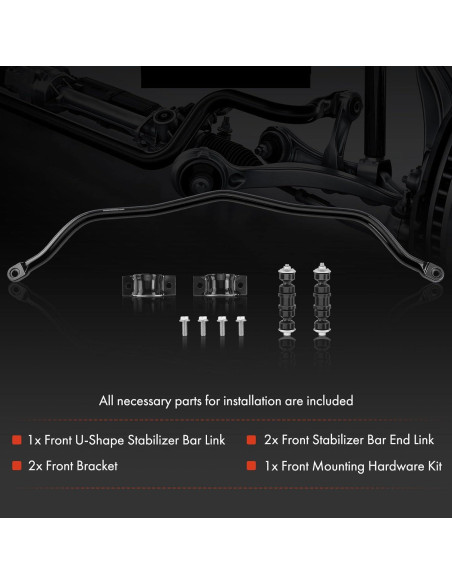 Kit Enlace Barra Estabilizadora Delantera A-Premium 33mm